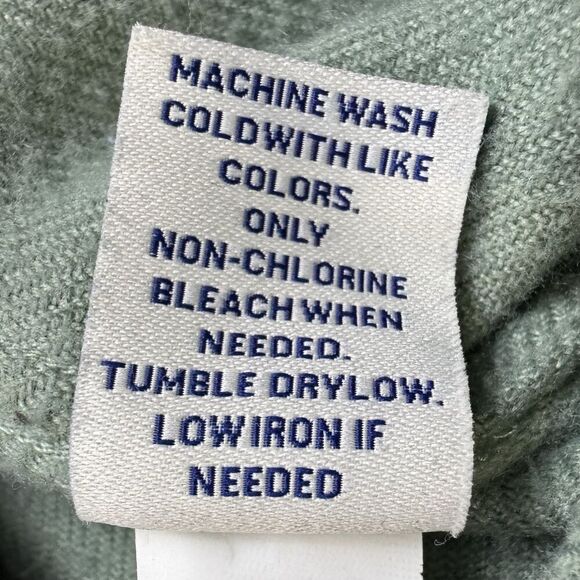 Vineyard Vines Brushed Twill Shirt Jacket Size M Green Oversized Shacket - Picture 7 of 7